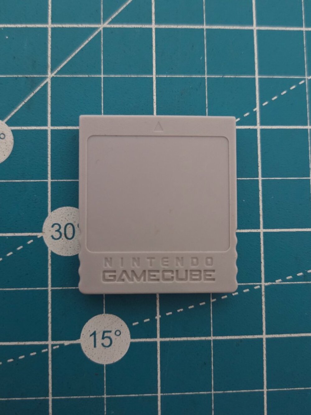 Official Nintendo Gamecube Memory Card DOL-008 Genuine Grey OEM Tested Working